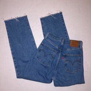 Levi’s Dark Wash, Straight Jean